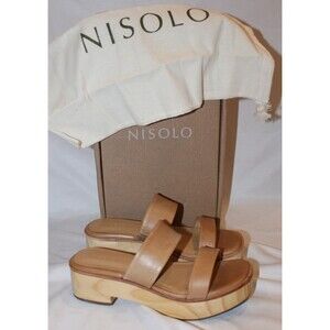 Nisolo Tan Leather Mules